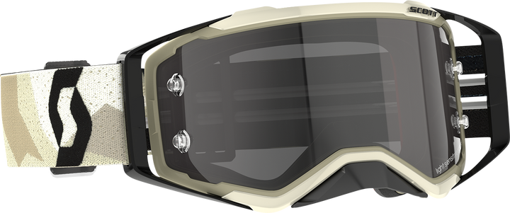 SCOTT Prospect Sand Dust Goggle - Camo Beige/Black - Light Sensitive - Gray Works Lens