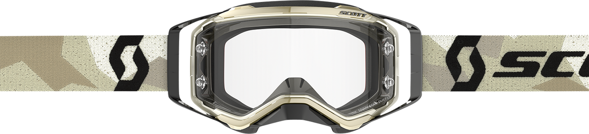 SCOTT Prospect Sand Dust Goggle - Camo Beige/Black - Light Sensitive - Gray Works Lens