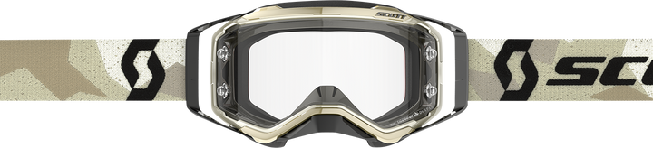 SCOTT Prospect Sand Dust Goggle - Camo Beige/Black - Light Sensitive - Gray Works Lens