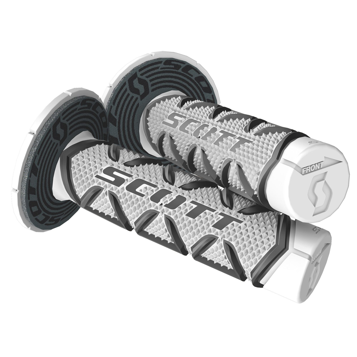SCOTT Diamond Grips with Donut – Red/White, Part 2196261005