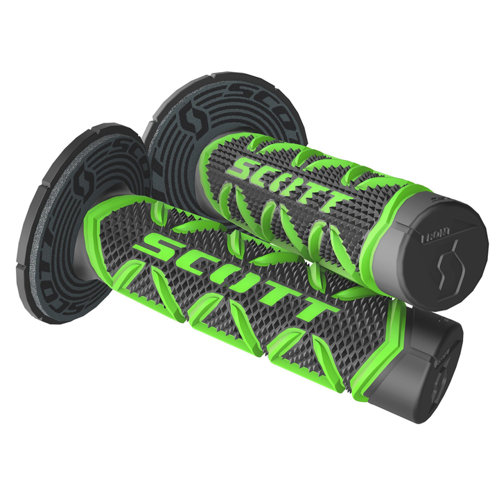 SCOTT Diamond Grips with Donut, Green/Black – Part Number 2196261089