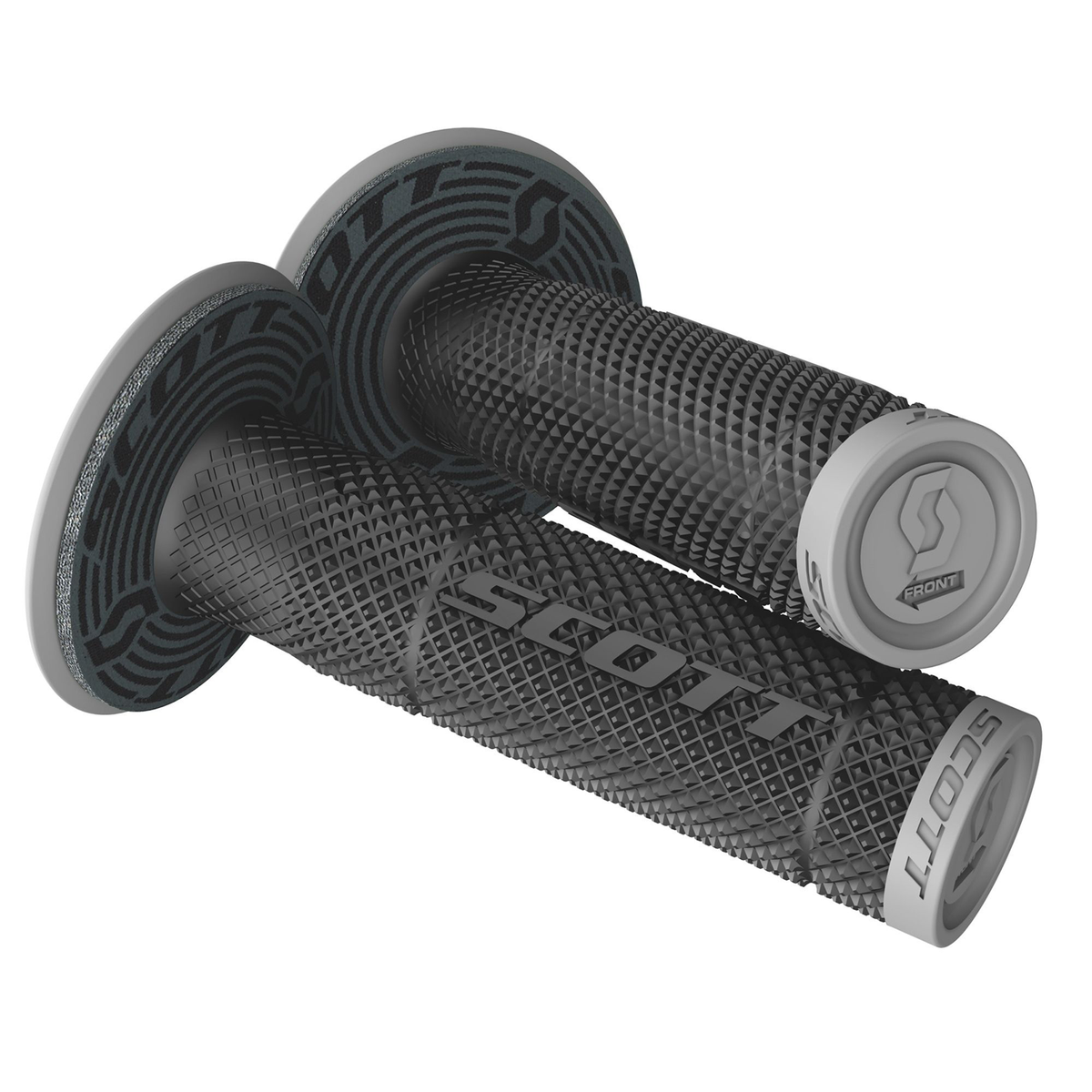 SCOTT SX II + Donut Grips Black/Gray 2196241001