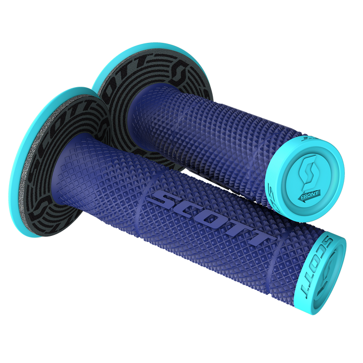 SCOTT SX II + Donut Grips Blue/Blue 2196246012
