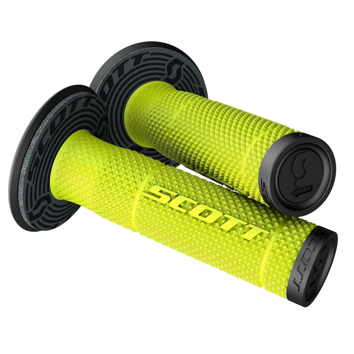SCOTT SX II + Donut Grips Black/Yellow 2196244755
