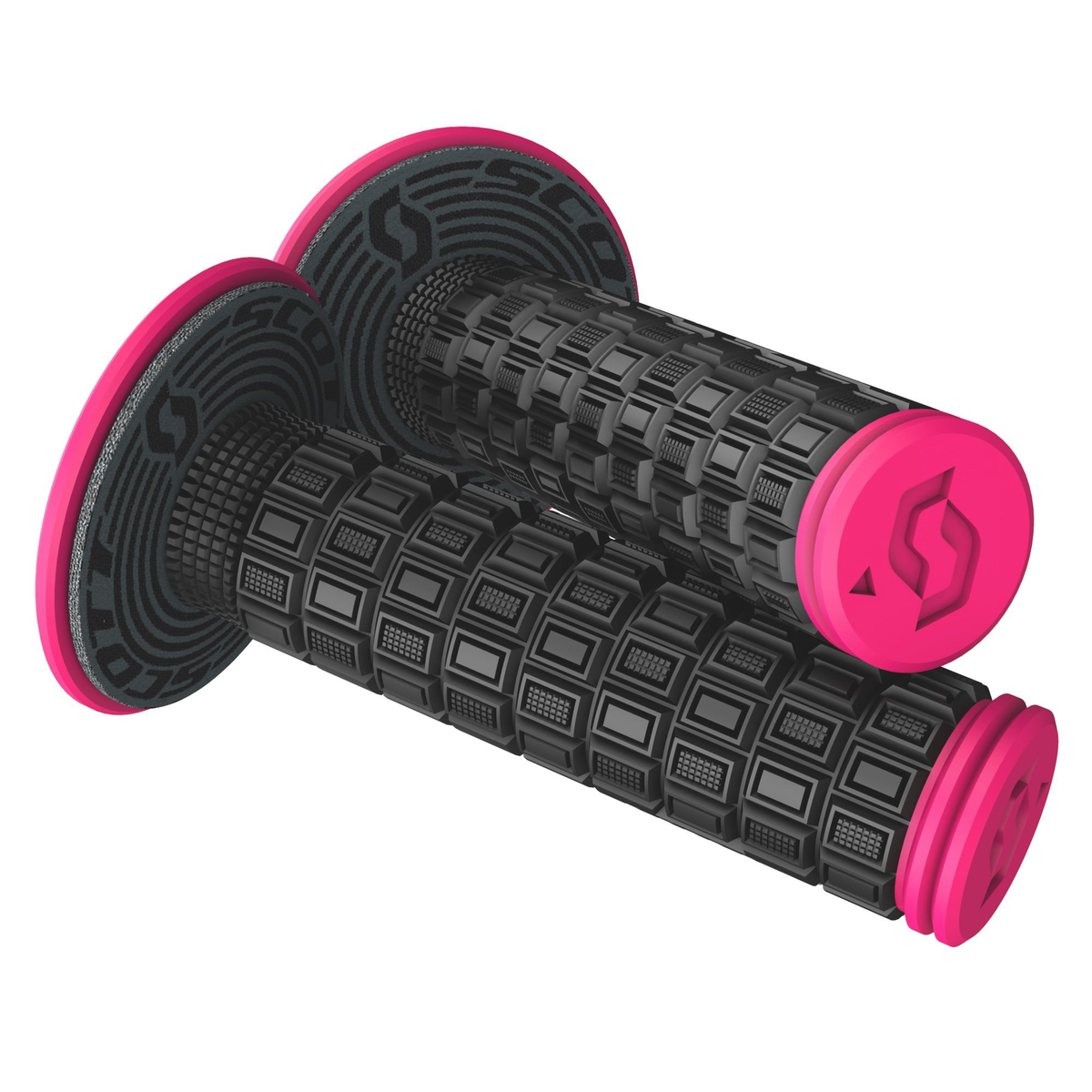 SCOTT Mellow + Donut Grips Black/Pink, Part Number 2693051254