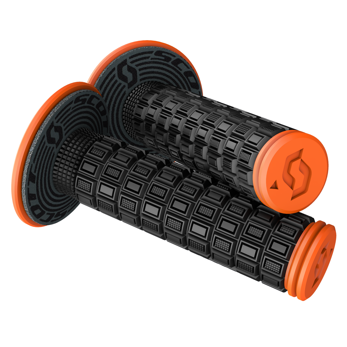 SCOTT Mellow + Donut Grips Black/Orange 2693055039