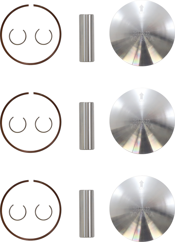 WOSSNER Piston Kit - 71.87 mm - Polaris K7043DA-3
