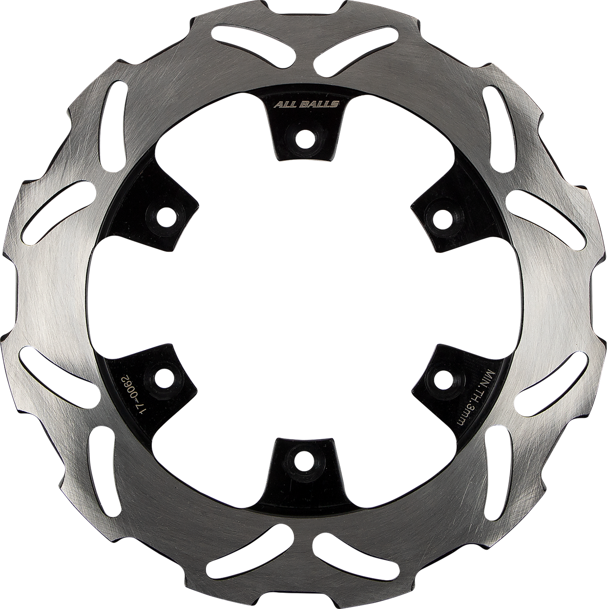 ALL BALLS 18-0062 Slotted Brake Rotor for Kawasaki