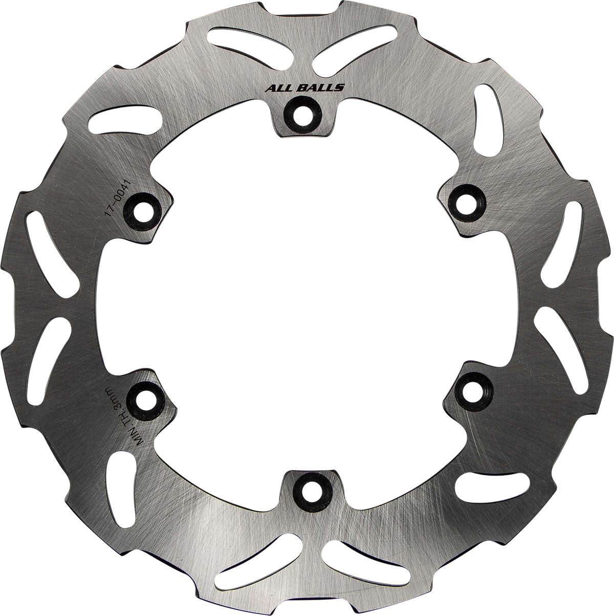All Balls 18-0041 Slotted Wave Brake Rotor for Kawasaki and Suzuki