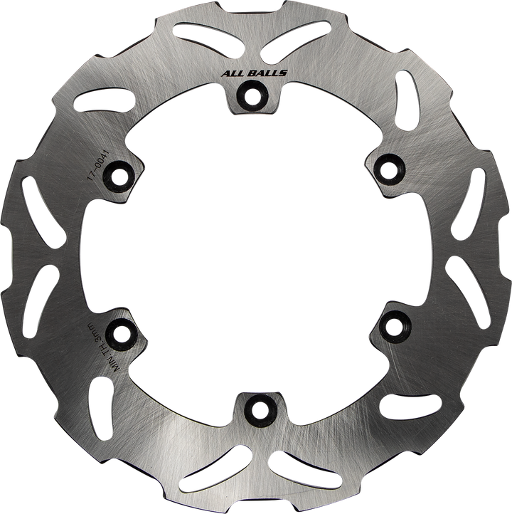 All Balls 18-0041 Slotted Wave Brake Rotor for Kawasaki and Suzuki