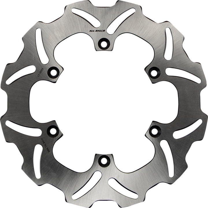 All Balls 18-0055 Slotted Wave Brake Rotor for Suzuki