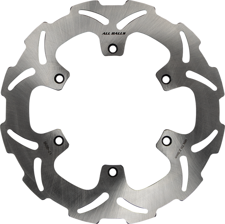 All Balls 18-0056 Slotted Wave Brake Rotor for Yamaha