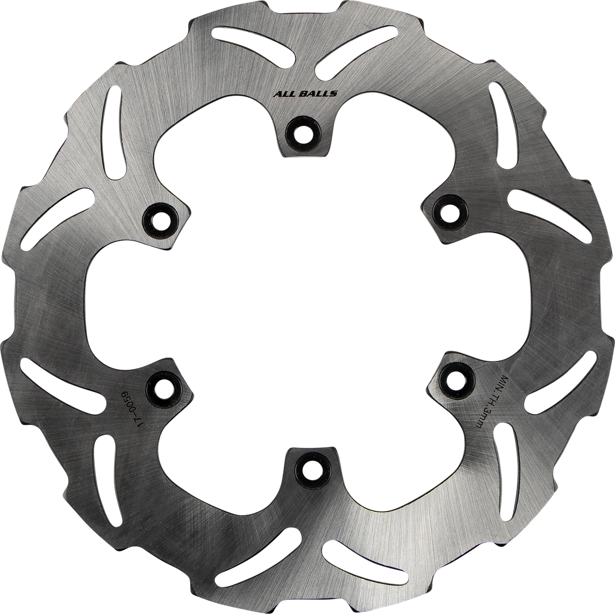 All Balls 18-0059 Slotted Wave Brake Rotor for Yamaha