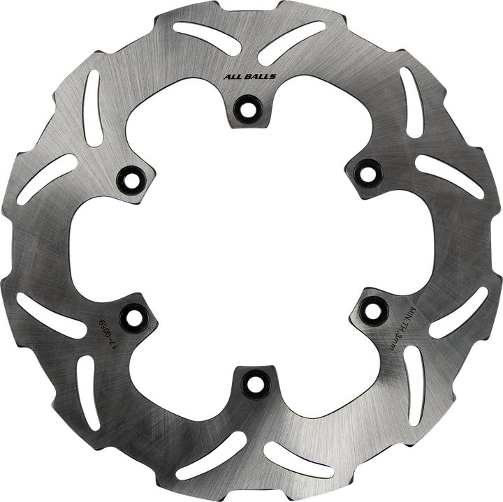 All Balls 18-0059 Slotted Wave Brake Rotor for Yamaha