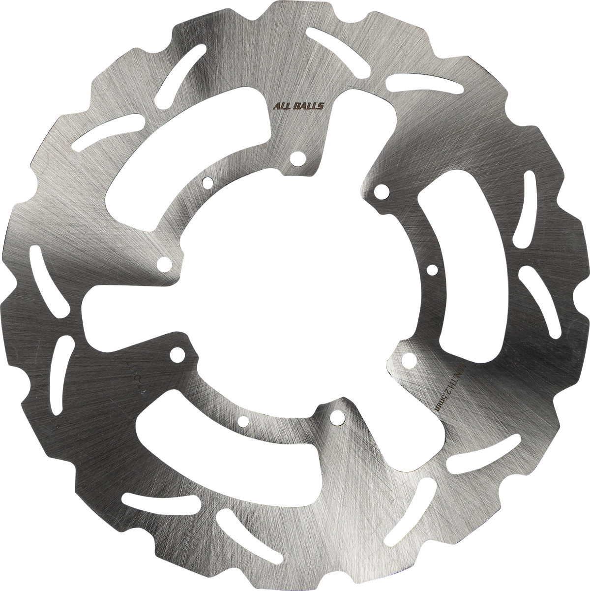 All Balls 18-0117 Slotted Wave Brake Rotor for Honda