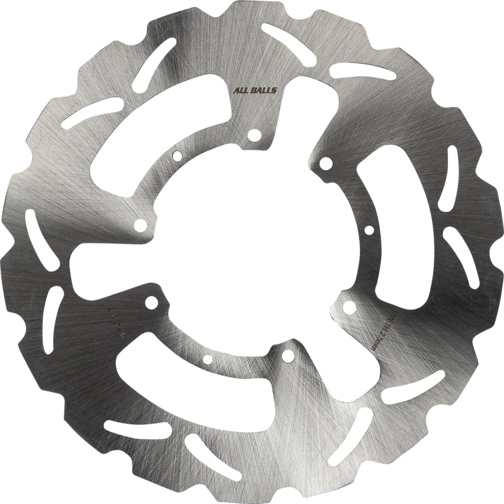 All Balls 18-0117 Slotted Wave Brake Rotor for Honda