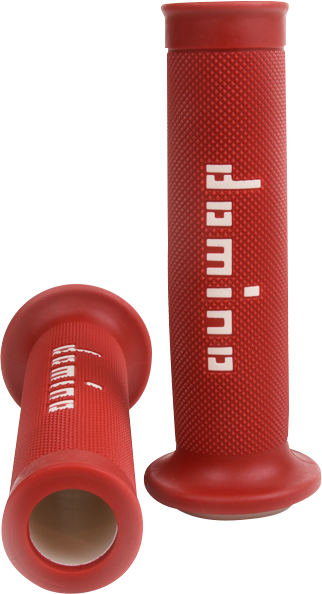 G2 Ergonomics Corp. MotoGP Dual-Compound Grips Red/White A01041C4642B7-0