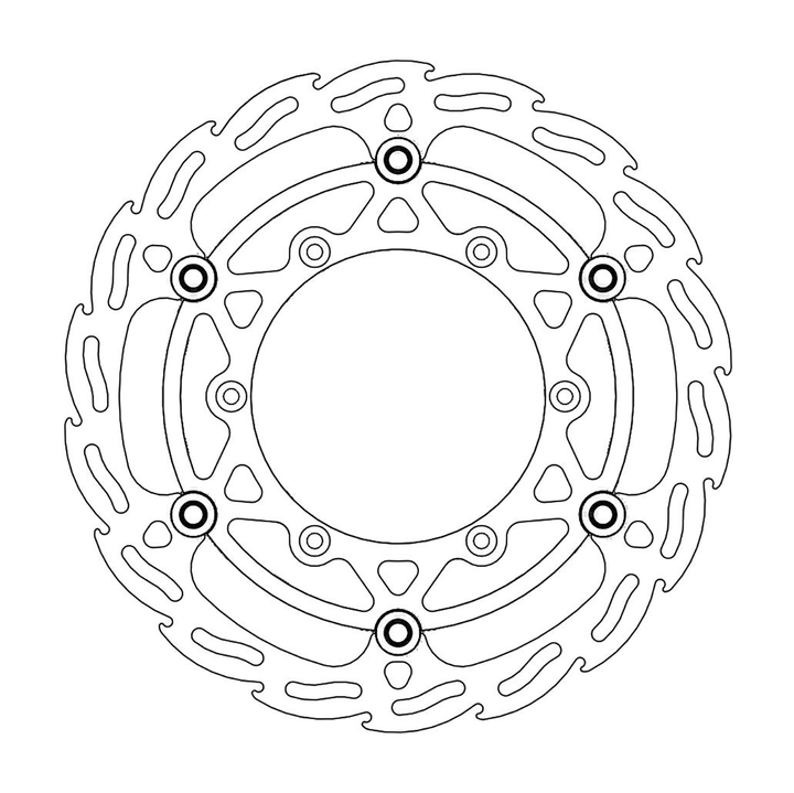 MOTO-MASTER 112088-PU Flame Front Brake Rotor