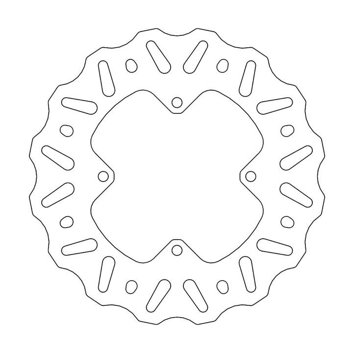 MOTO-MASTER 110360-PU Rear Brake Rotor for Nitro