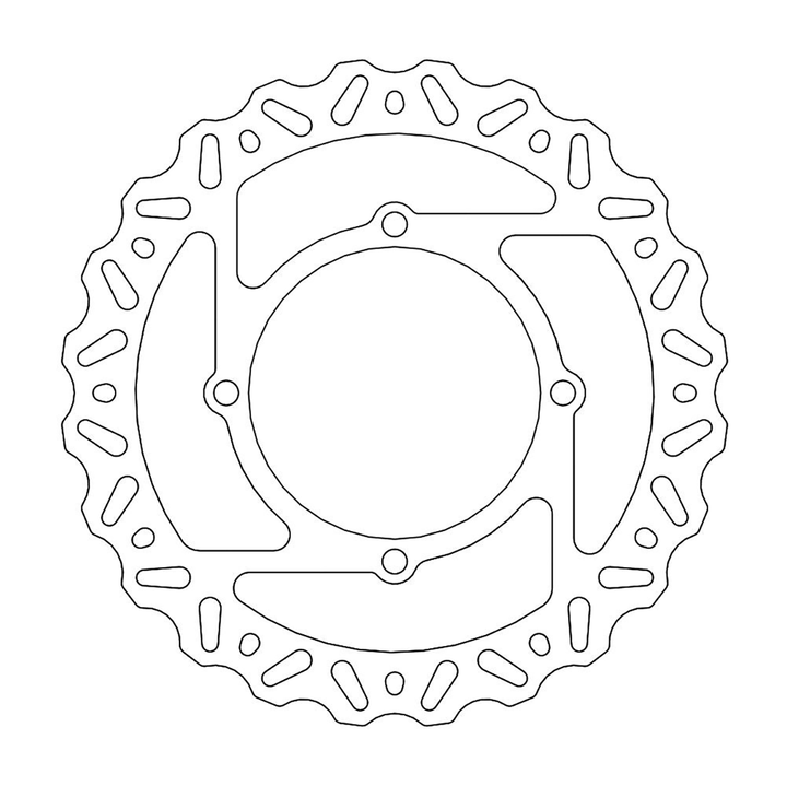 MOTO-MASTER 110375-PU Front Brake Rotor for Nitro