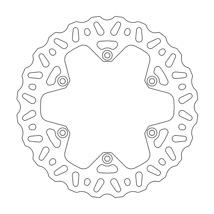 MOTO-MASTER 110363-PU Rear Brake Rotor for Nitro