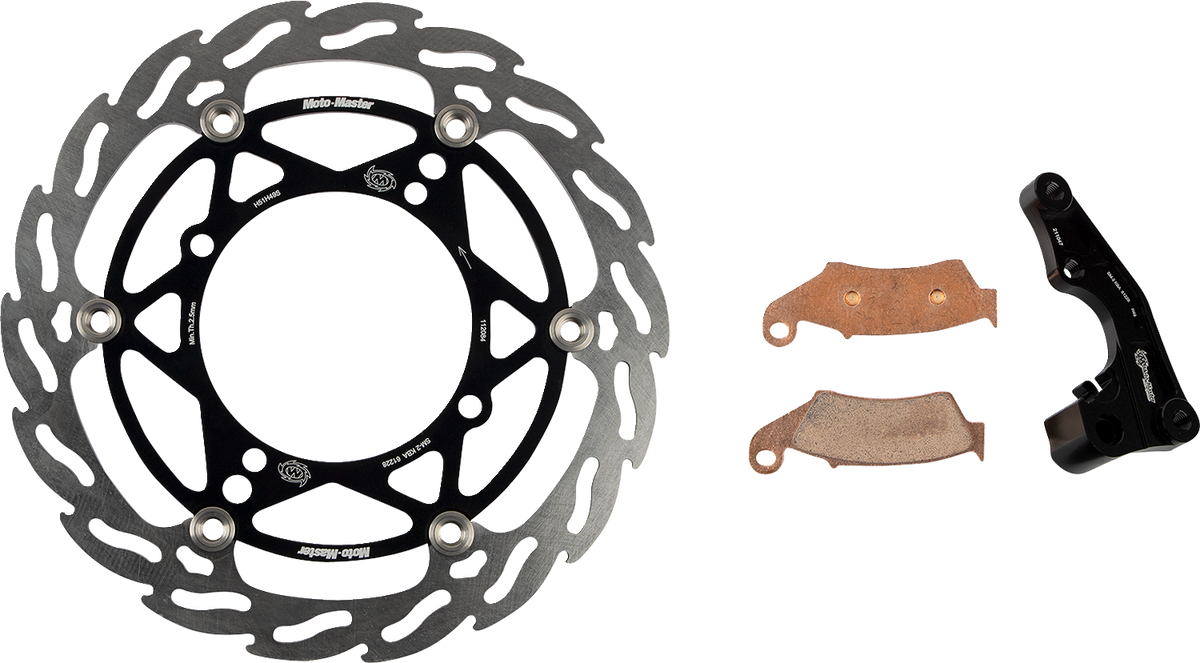 MOTO-MASTER Flame Series 270mm Brake Rotor Kit 310021-PU