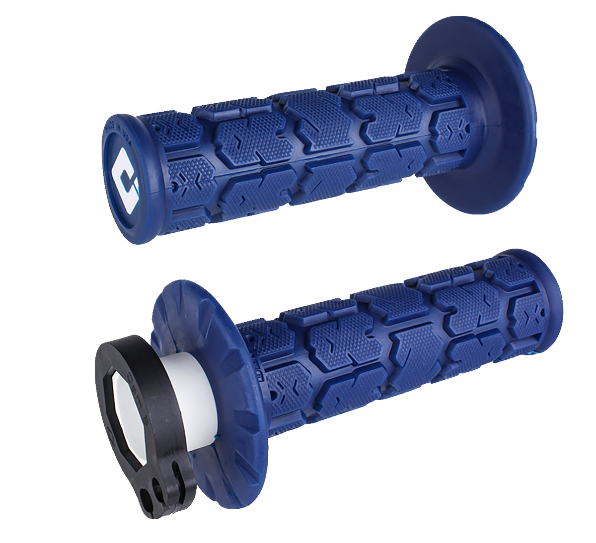ODI V2 Rogue Lock-On MX Grips, Dark Blue, H36RGDU