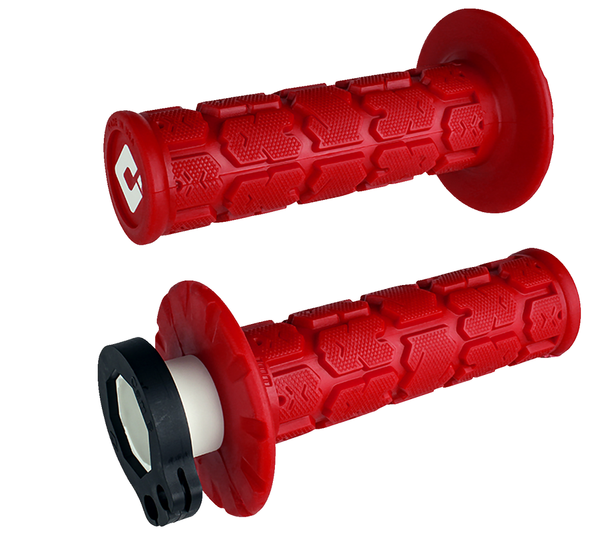ODI V2 Rogue Lock-On MX Grips, Dark Red – H36RGDR