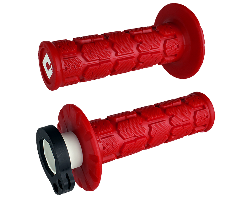 ODI V2 Rogue Lock-On MX Grips, Dark Red – H36RGDR