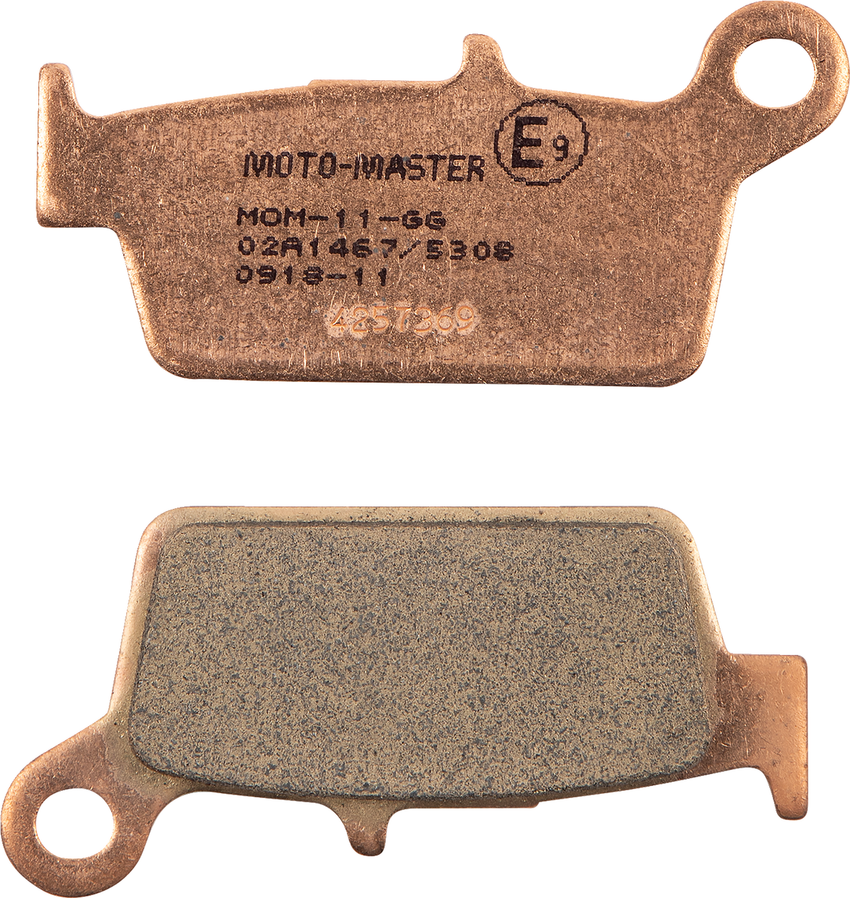 MOTO-MASTER Racing Series Sintered Metal Brake Pads 91811-PU