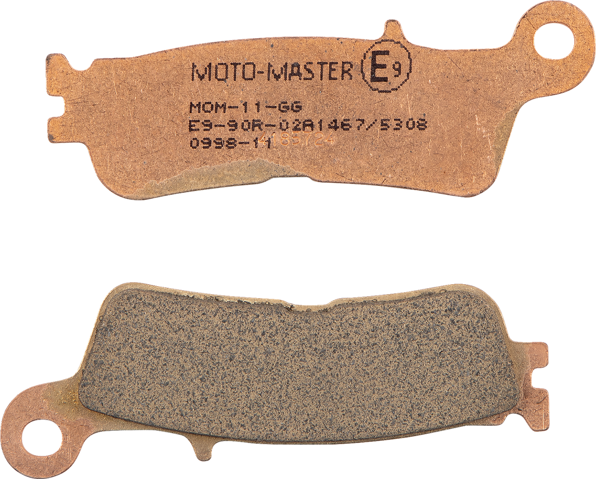 MOTO-MASTER Racing Series Sintered Metal Brake Pads 99811-PU