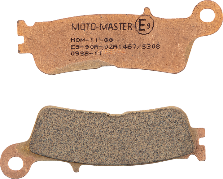MOTO-MASTER Racing Series Sintered Metal Brake Pads 99811-PU