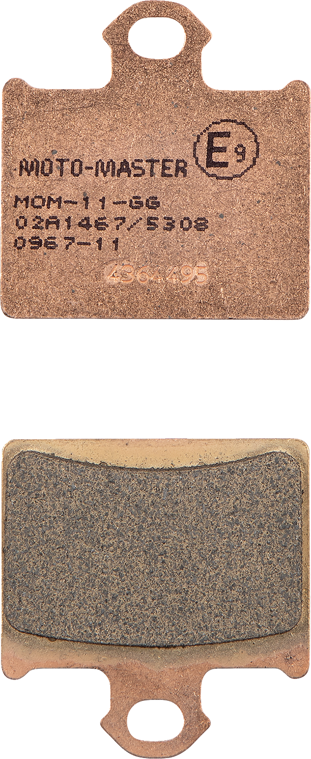 MOTO-MASTER Racing Series Sintered Metal Brake Pads 96711-PU