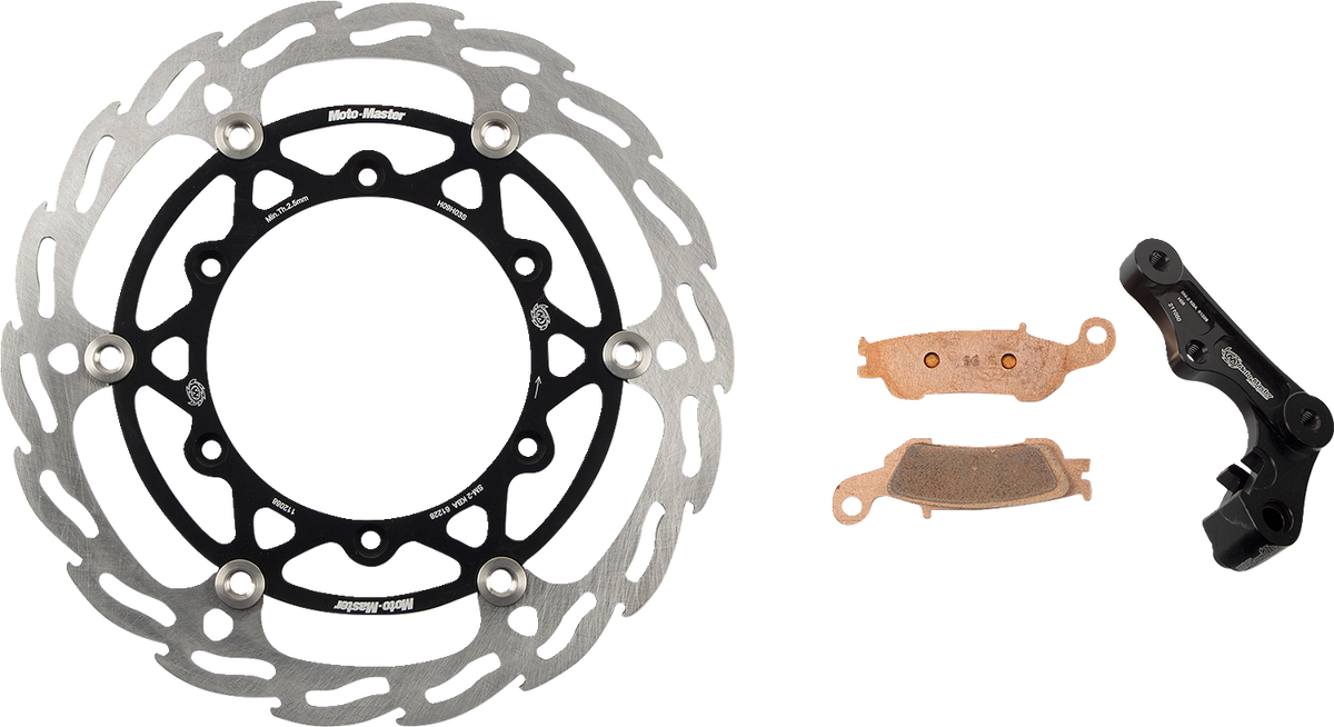 MOTO-MASTER Flame Series 270mm Brake Rotor Kit 310026-PU