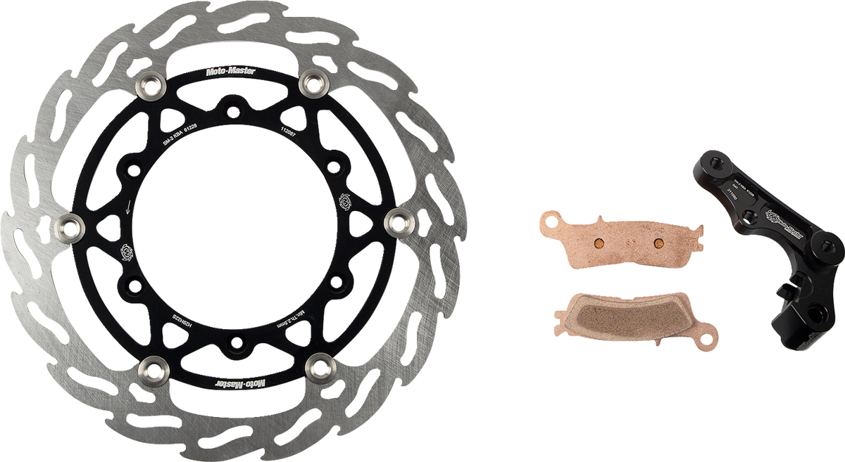 MOTO-MASTER Flame Series 270mm Brake Rotor Kit 310045-PU