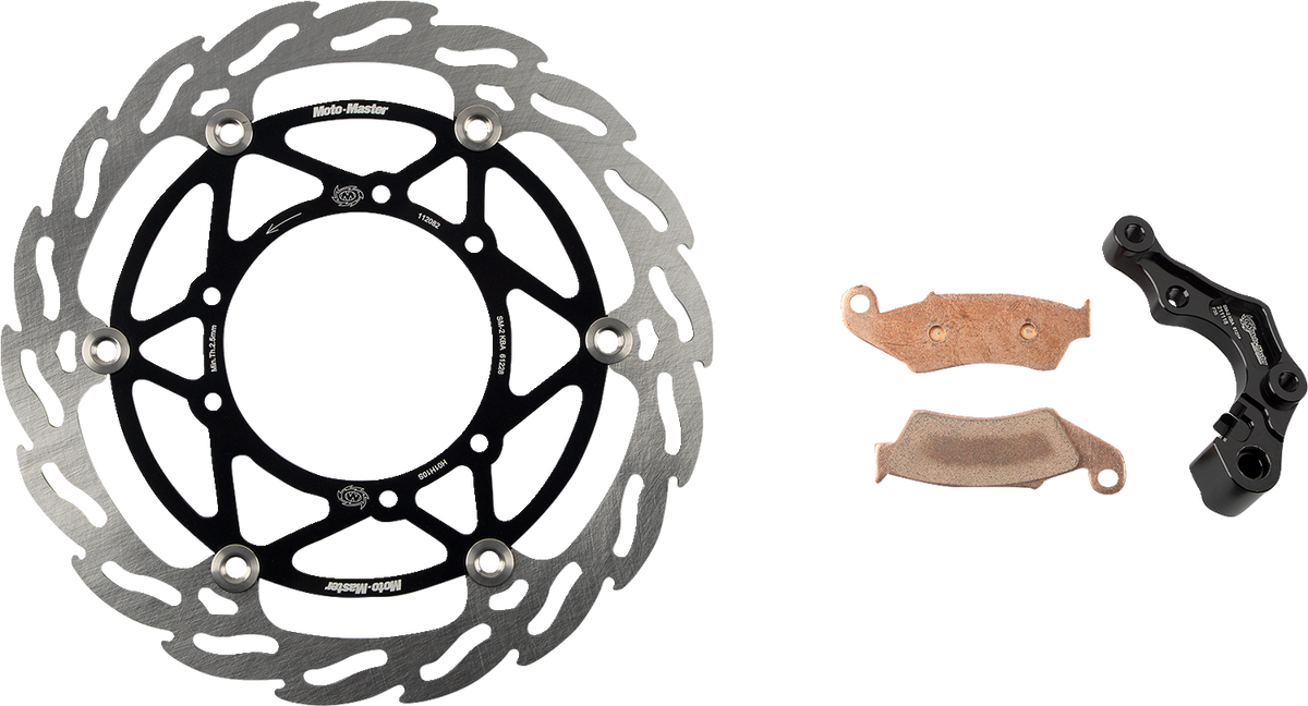 MOTO-MASTER Flame Series 270mm Brake Rotor Kit 310044-PU