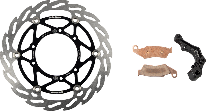 MOTO-MASTER Flame Series 270mm Brake Rotor Kit 310044-PU