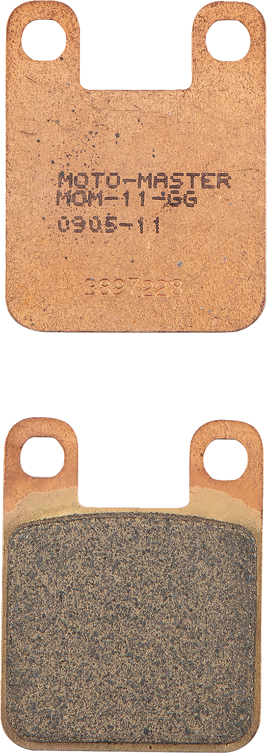 MOTO-MASTER Racing Series Sintered Metal Brake Pads 90511-PU