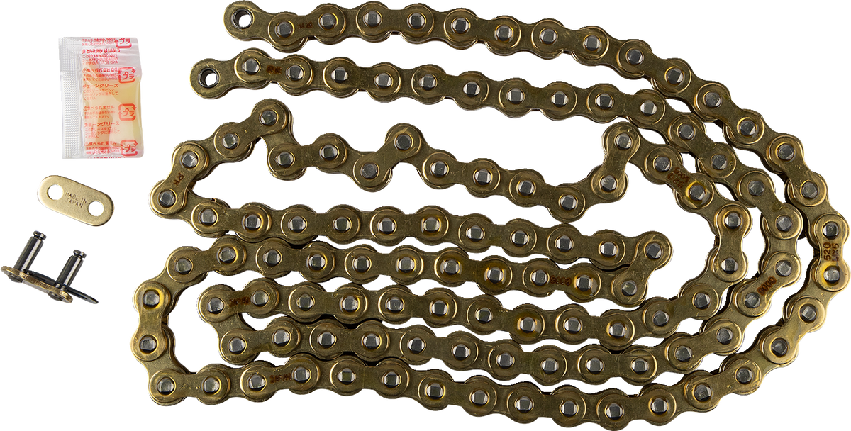 RK GB520MXZ5-116 520 MXZ5 Gold Racing Chain, 116 Links