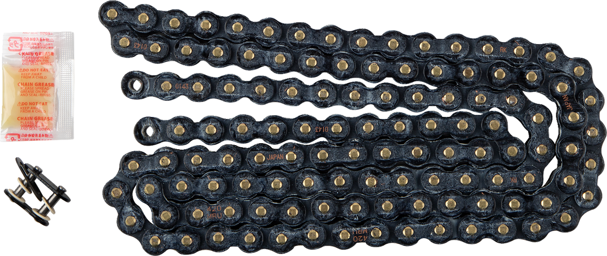RK BL420MRU-120 420 MRU Sealed Chain, 120 Links, Black