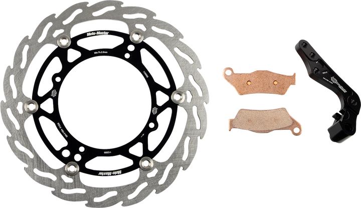 MOTO-MASTER Flame Series 270mm Brake Rotor Kit 310030-PU
