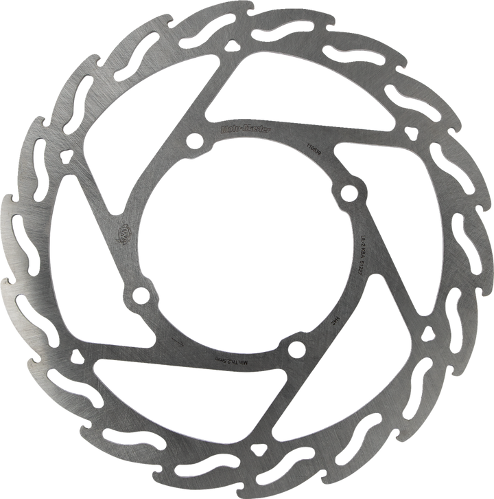 MOTO-MASTER Flame Front Brake Rotor 110639-PU