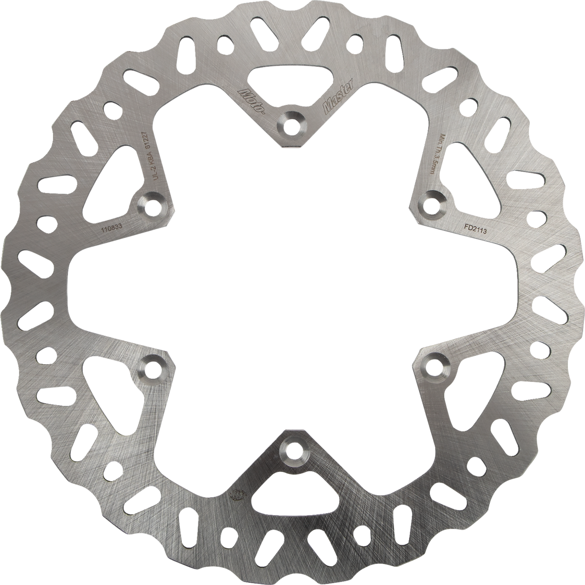 MOTO-MASTER 110833-PU Rear Brake Rotor for Nitro