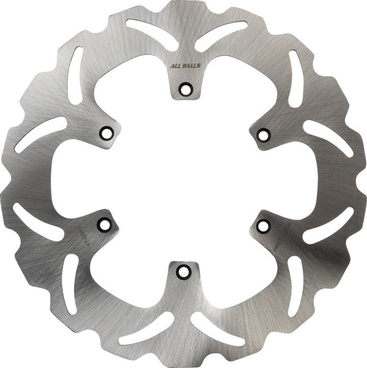 All Balls 18-0082 Slotted Wave Brake Rotor for Yamaha