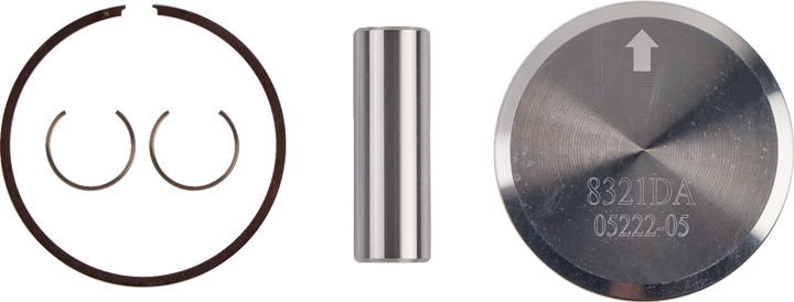 Wossner 8321DA Piston Kit for Yamaha, 53.95 mm