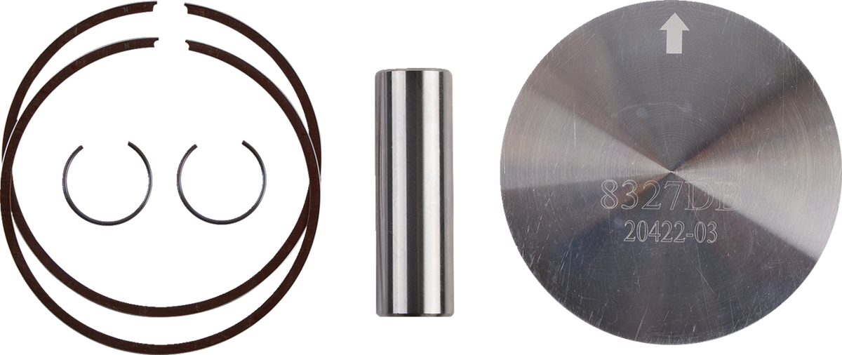 Wossner 8327DB Piston Kit, 71.95 mm for KTM, Husqvarna and GasGas