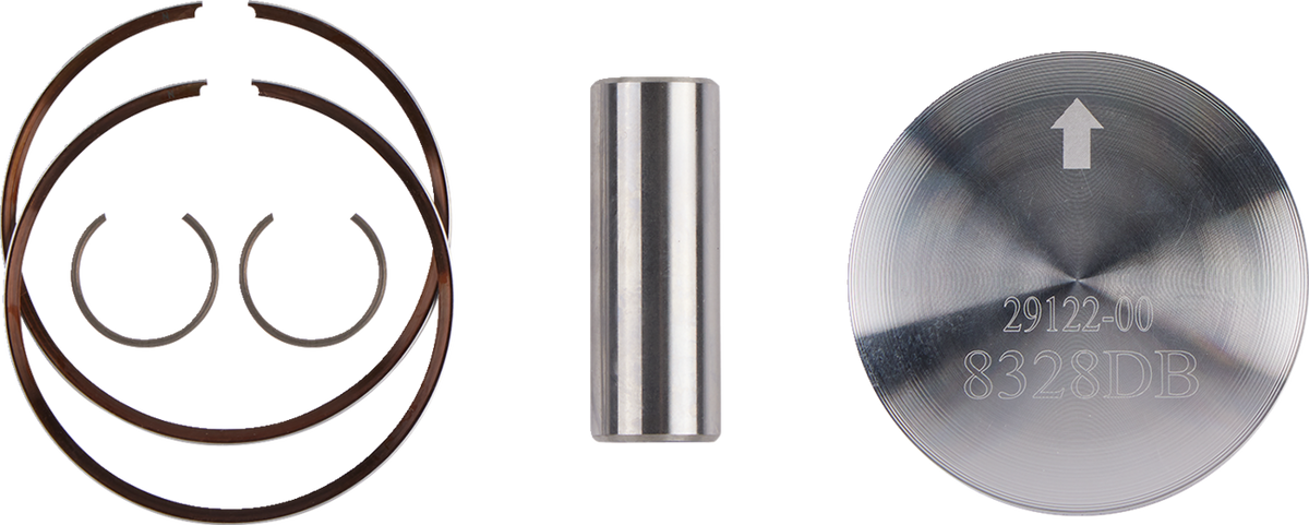 Wossner 8328DB Forged Piston Kit, 46.96 mm for KTM, Husqvarna and GasGas