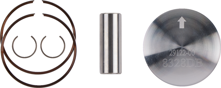 Wossner 8328DB Forged Piston Kit, 46.96 mm for KTM, Husqvarna and GasGas