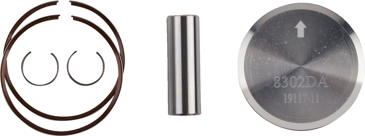 Wossner 8302DA Piston Kit for Yamaha, 53.95 mm