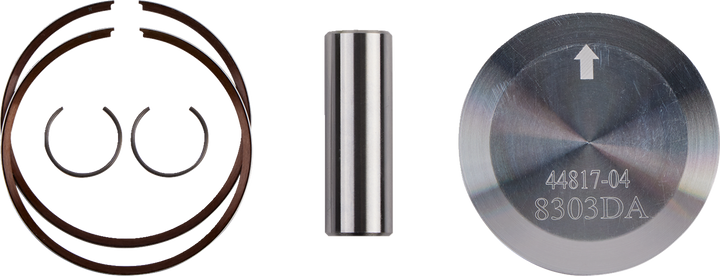Wossner 8303DA Piston Kit, 2.123 in Bore for Sherco